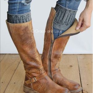 Grace and Lace Patterned Boot Cuffs